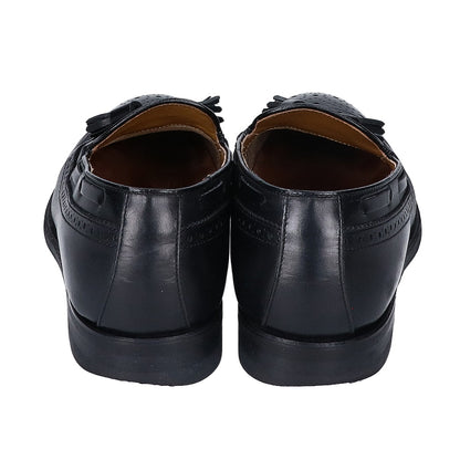 REGAL Black Wingtip Tassel Loafers Size 25 1/2 EEE