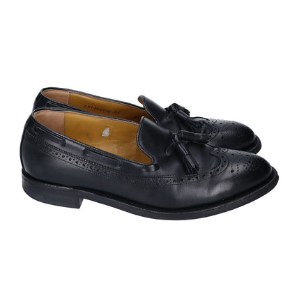 REGAL Black Wingtip Tassel Loafers Size 25 1/2 EEE