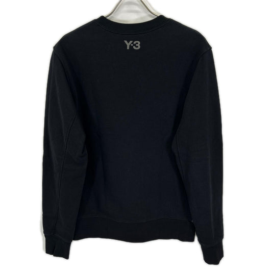 Y-3 GK4387 CH1 GFX Crew Sweatshirt Black Size S