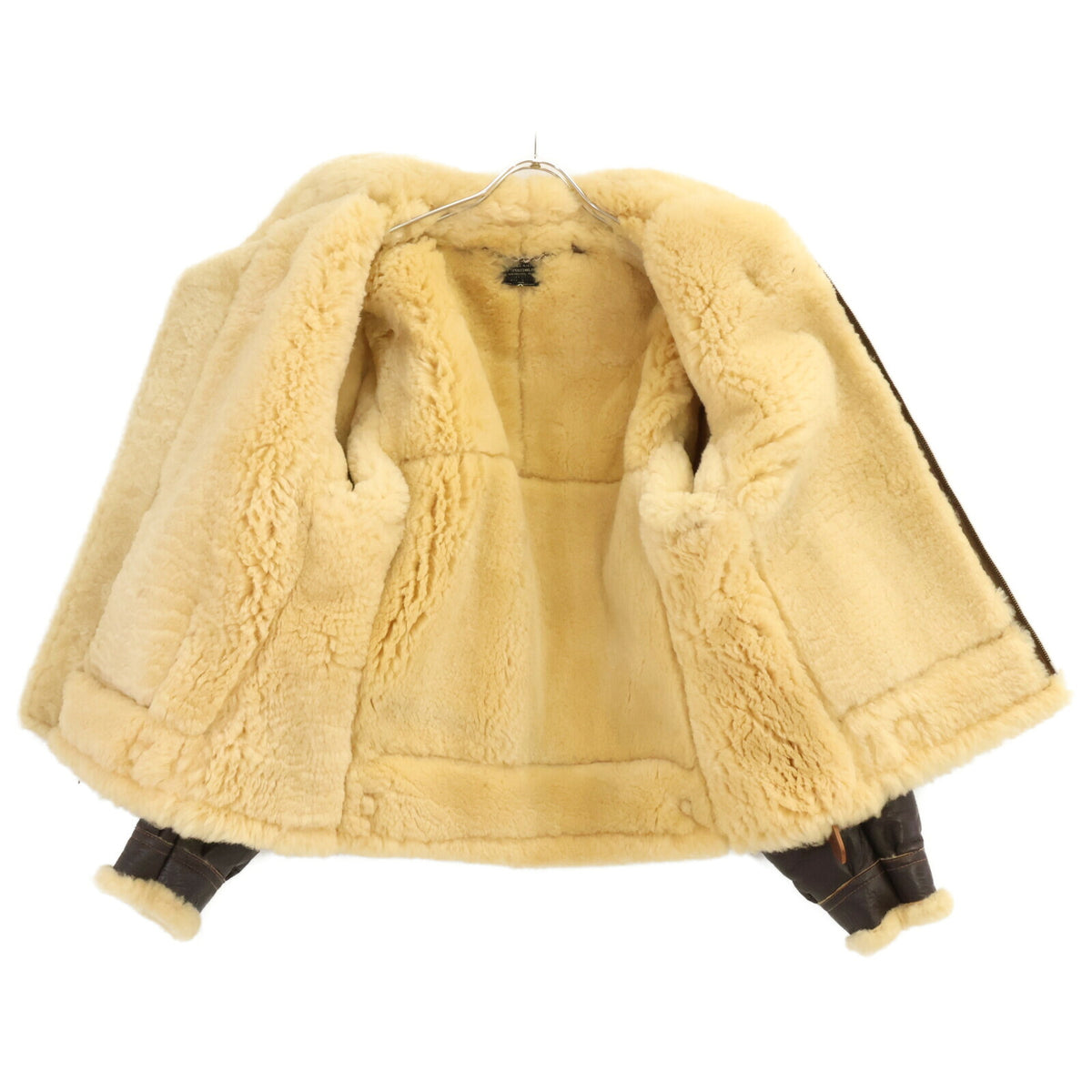 THE FEW Perry Sportswear B-3 Mouton Flight Jacket Size 38