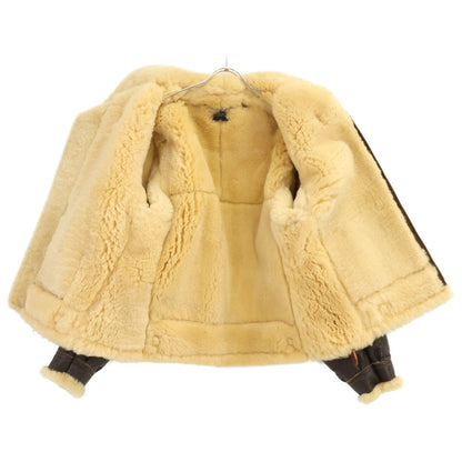 THE FEW Perry Sportswear B-3 Mouton Flight Jacket Size 38