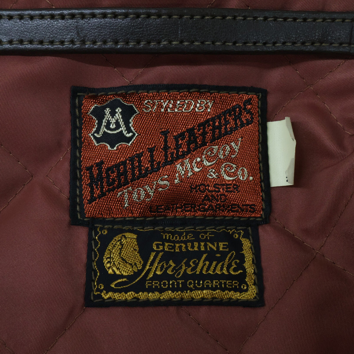 TOYS McCOY PRODUCT McHILL N-1 Horsehide Jacket Brown Size 42