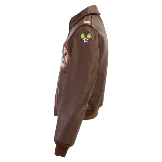 THE REAL MCCOY'S A-2 Rough Wear Repro Jacket Brown Size 40