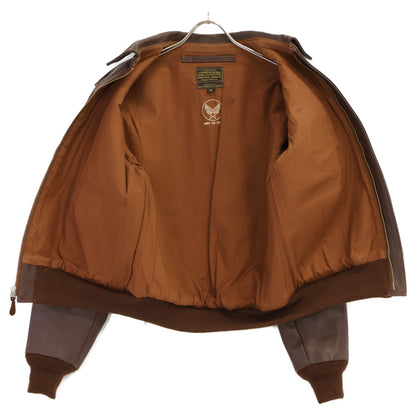 THE REAL MCCOY'S A-2 Rough Wear Repro Jacket Brown Size 40