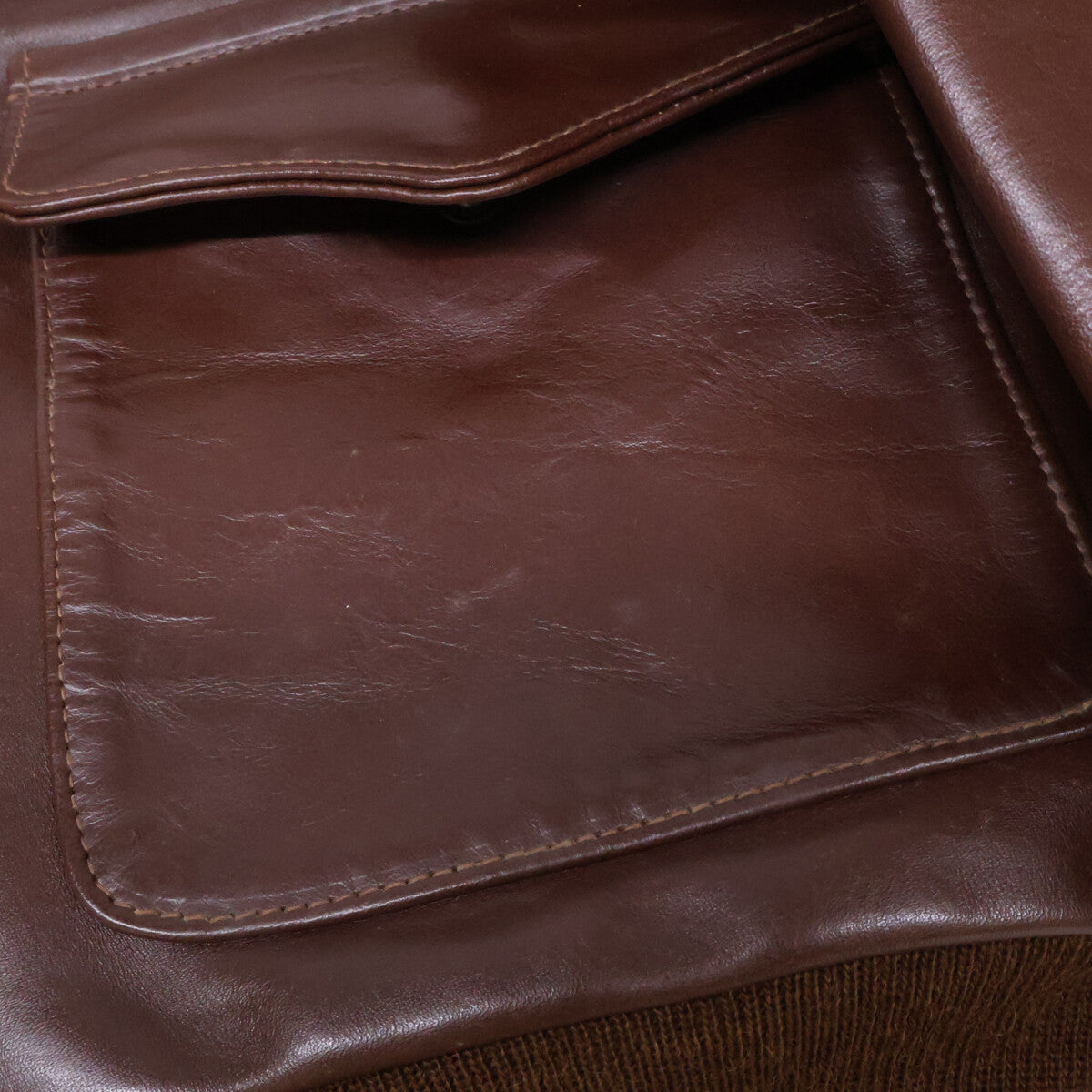 THE FEW Type A-2 Reproduction Leather Flight Jacket Size 40