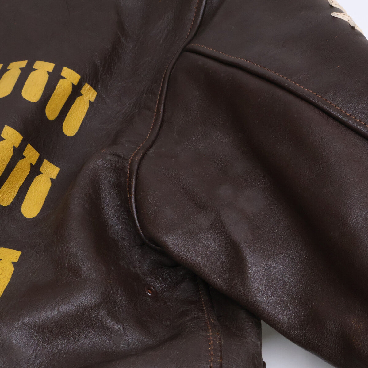 THE FEW Type A-2 Reproduction Leather Flight Jacket Size 40