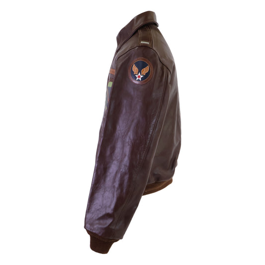 THE FEW Type A-2 Reproduction Leather Flight Jacket Size 40