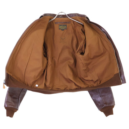 THE FEW Type A-2 Reproduction Leather Flight Jacket Size 40