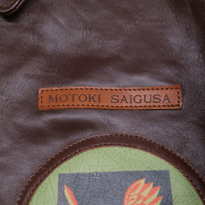 THE FEW Type A-2 Reproduction Leather Flight Jacket Size 40