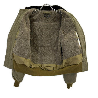 BUZZ RICKSON'S Khaki B-15 Flight Jacket Size 38