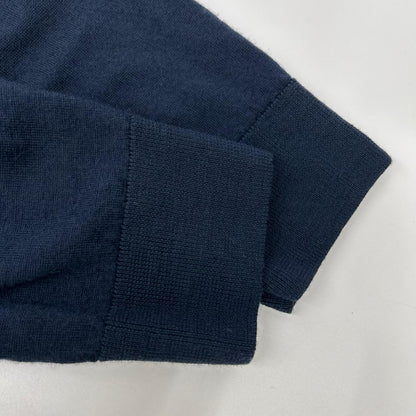 SUNSPEL Navy Merino Wool Cardigan Size XL