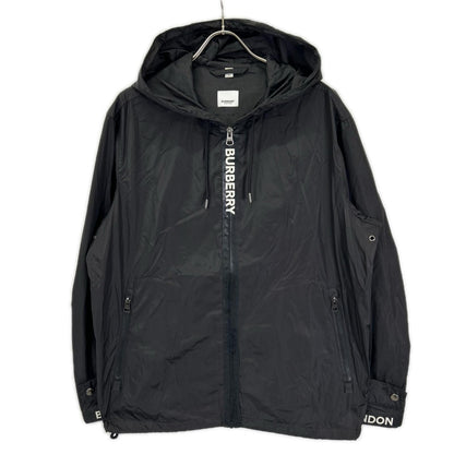 BURBERRY 8027690 Nylon Jacket Black Size L