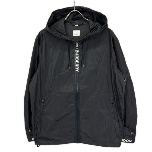 BURBERRY 8027690 Nylon Jacket Black Size L