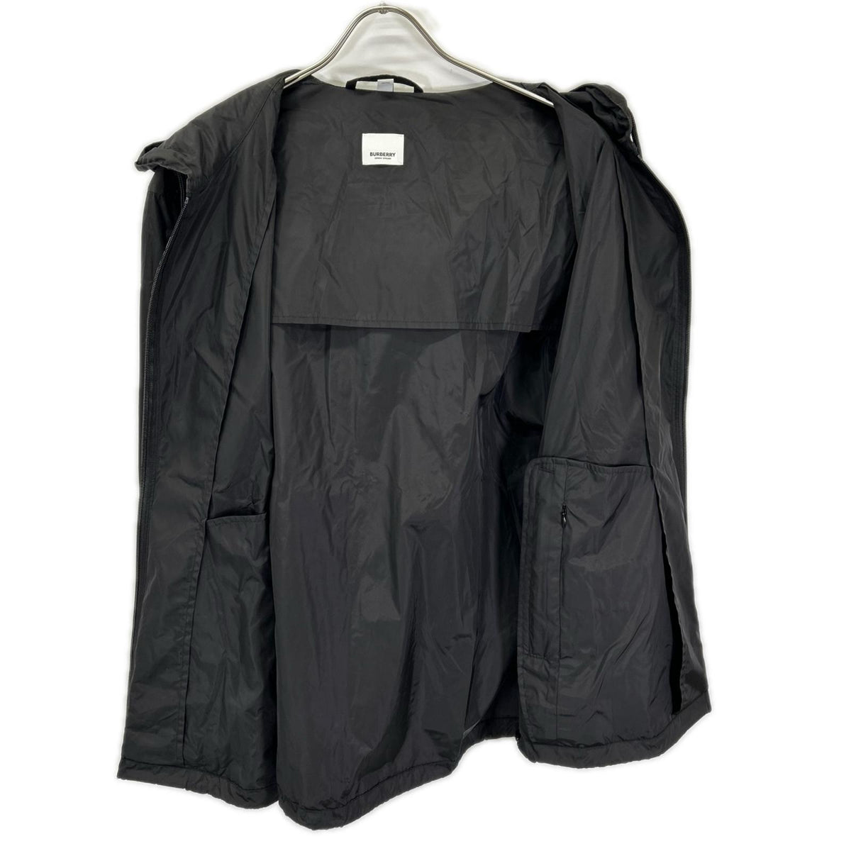 BURBERRY 8027690 Nylon Jacket Black Size L