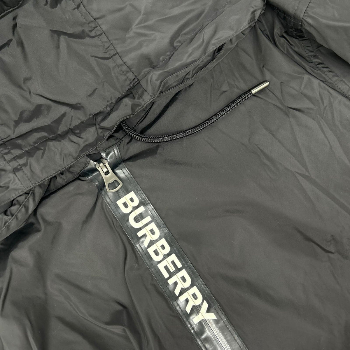 BURBERRY 8027690 Nylon Jacket Black Size L
