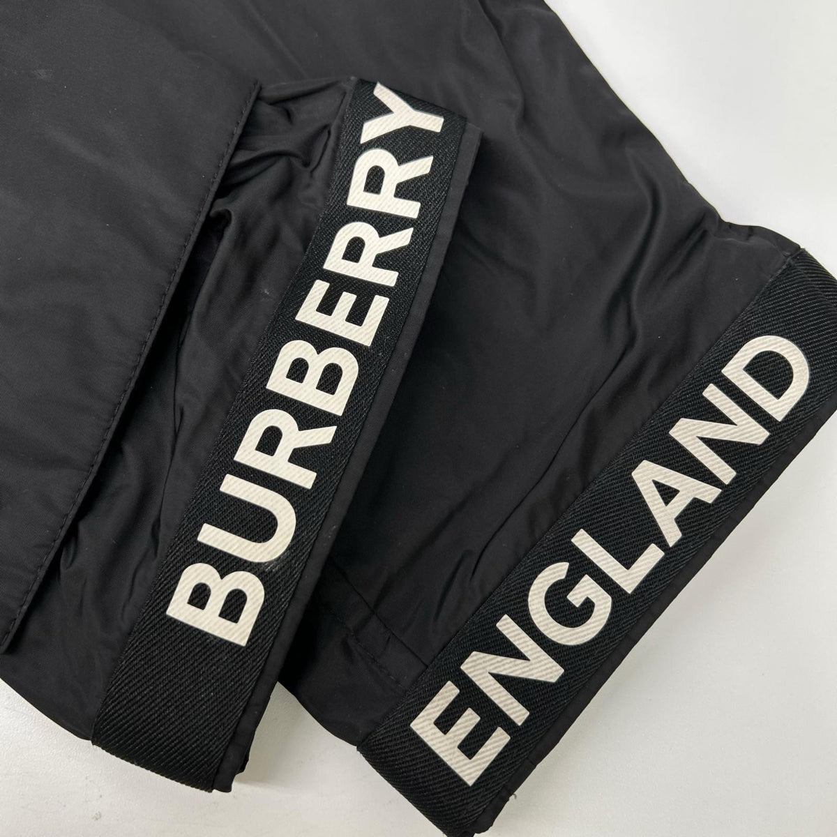 BURBERRY 8027690 Nylon Jacket Black Size L