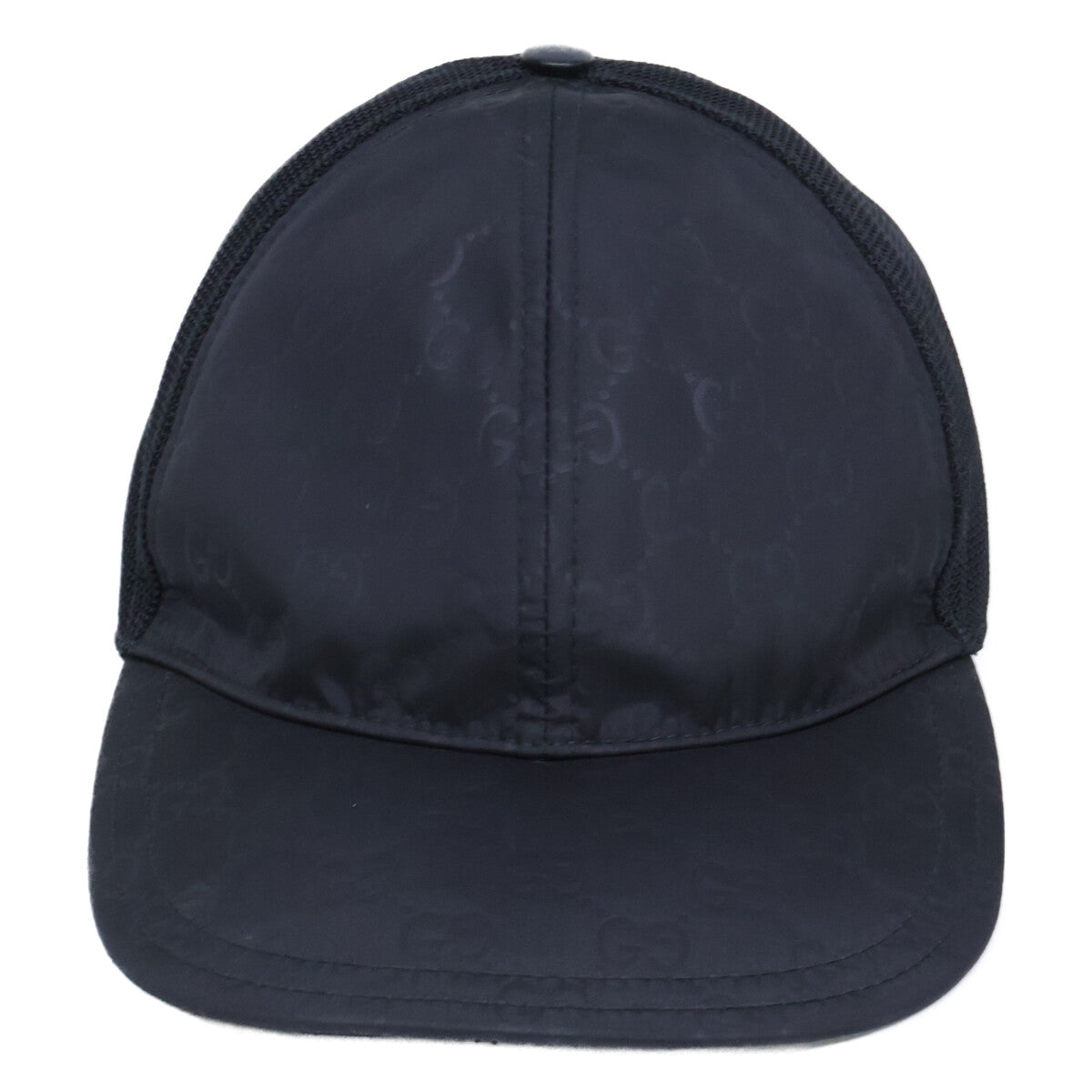 GUCCI 510950 GG Mesh Cap Black Size XL 60CM