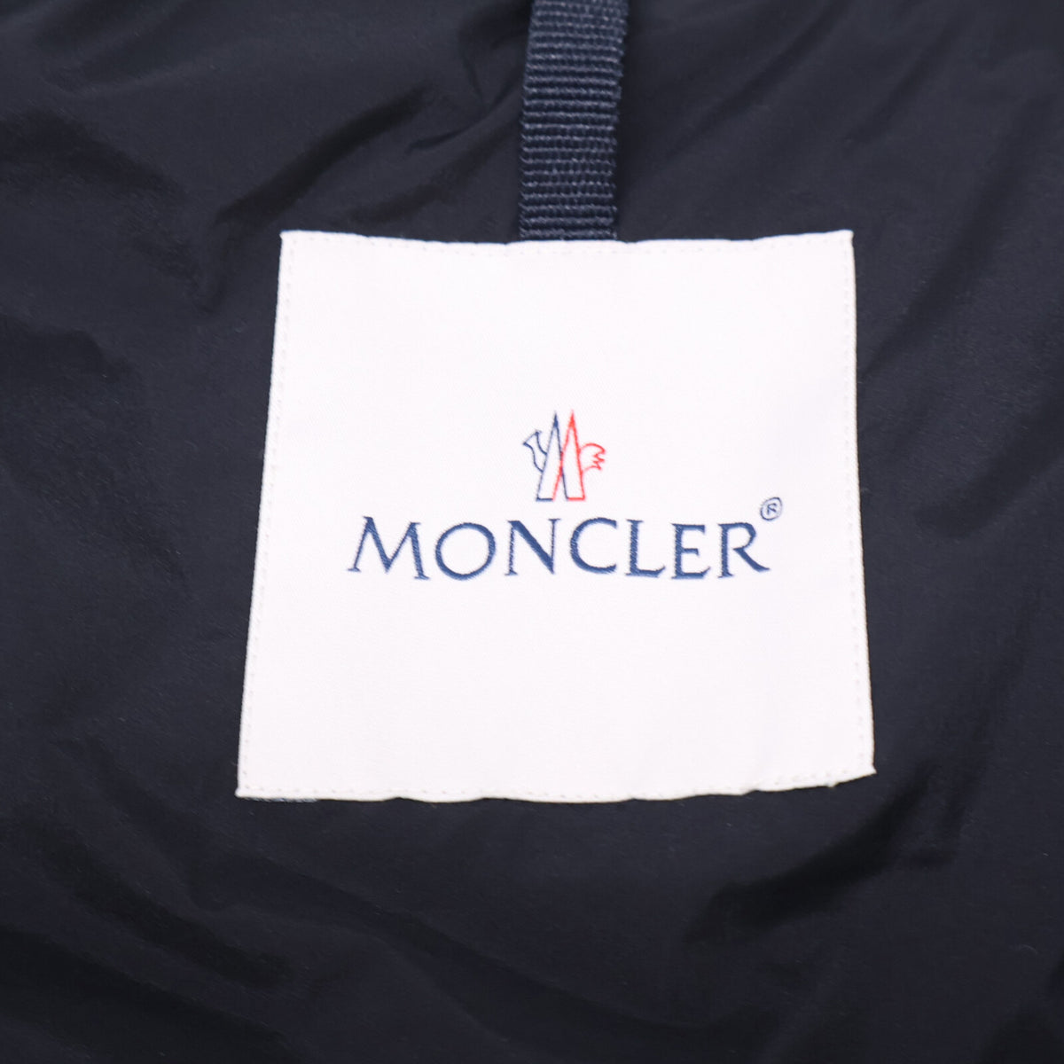 MONCLER SAMALENS Biker Nylon Down Jacket Black Size 4