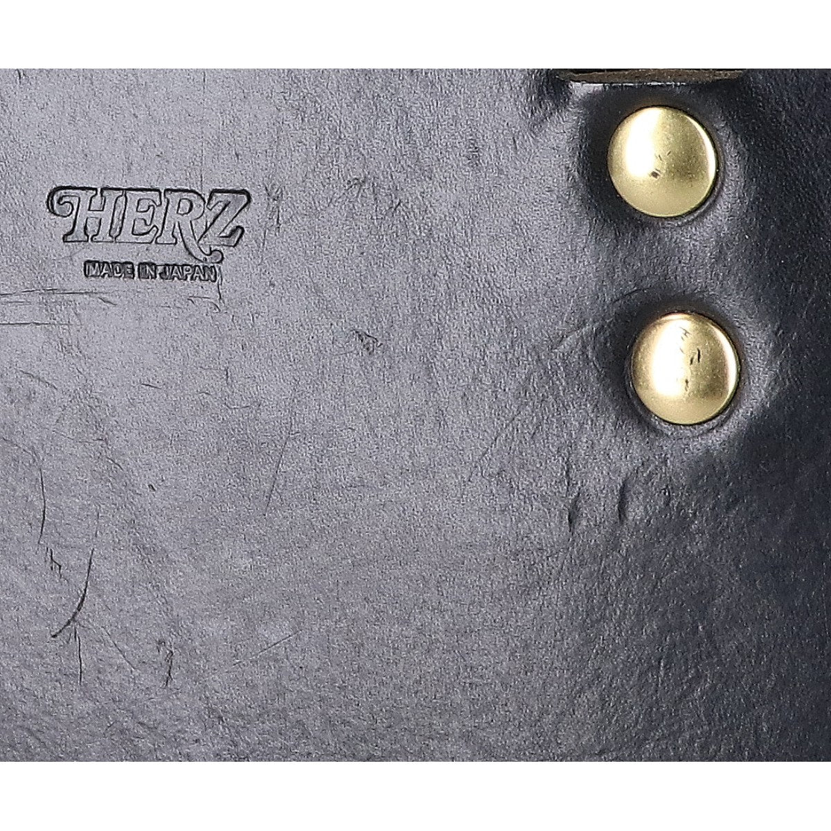 HERZ BW-111 Leather Two-Handle Business Bag Black