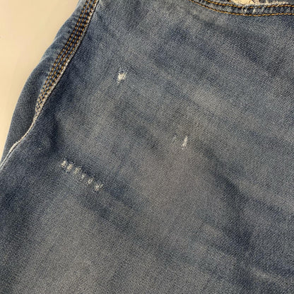 DIESEL D-KROOLEY-SHORT JOGG Washed Blue Shorts Size 36