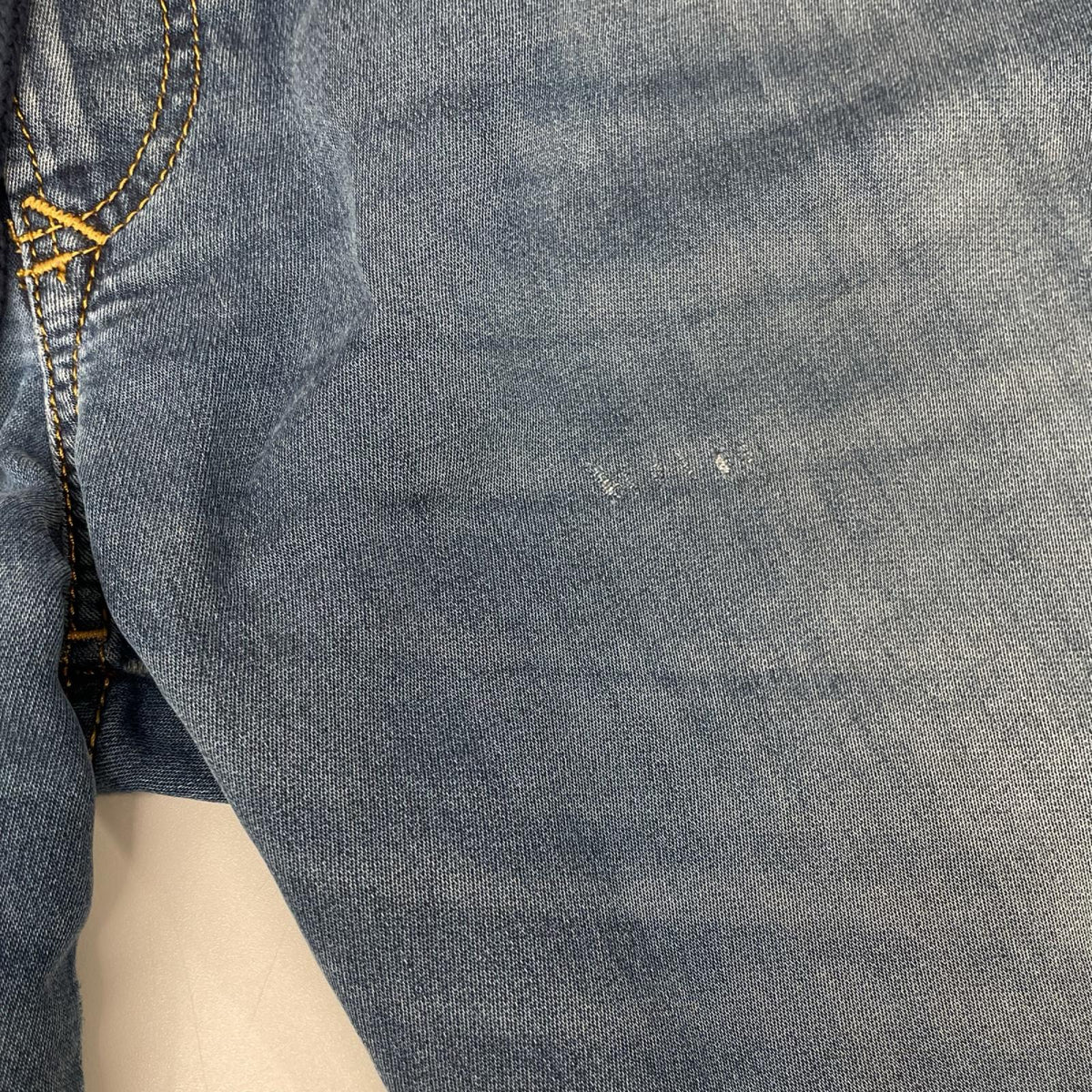 DIESEL D-KROOLEY-SHORT JOGG Washed Blue Shorts Size 36