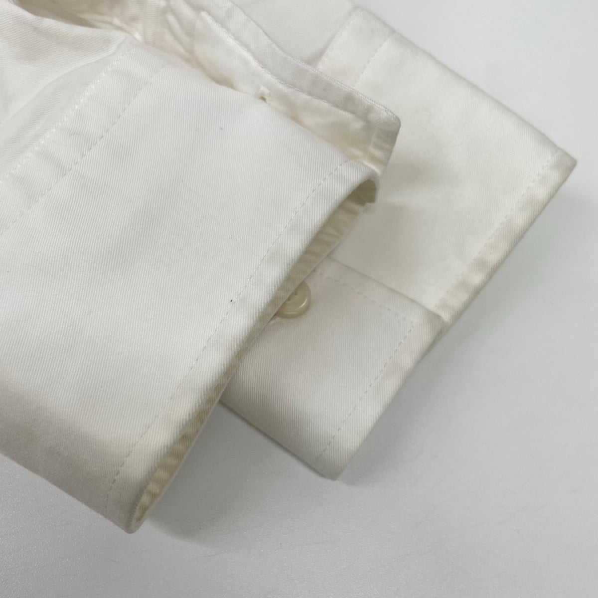 DIESEL 23SS White S-LIMO-LOGO Oval D Loose Fit Shirt Size 50