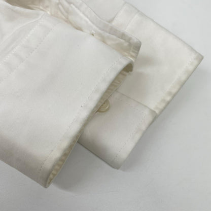 DIESEL 23SS White S-LIMO-LOGO Oval D Loose Fit Shirt Size 50