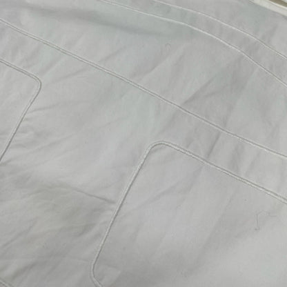 DIESEL 23SS White S-LIMO-LOGO Oval D Loose Fit Shirt Size 50