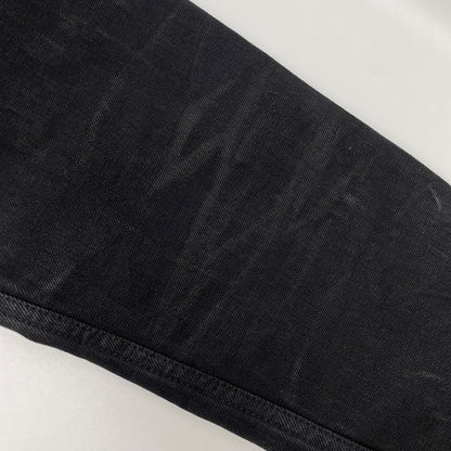 ALL BLACKS Replay Collab Black Denim Jacket Size XXL