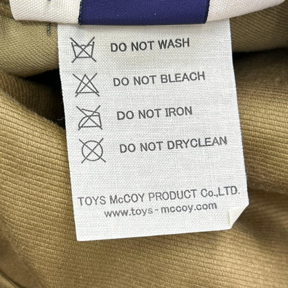TOYS McCOY PRODUCT Aviator & Ground Jacket Khaki Size 38