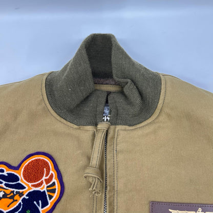 TOYS McCOY PRODUCT Aviator & Ground Jacket Khaki Size 38