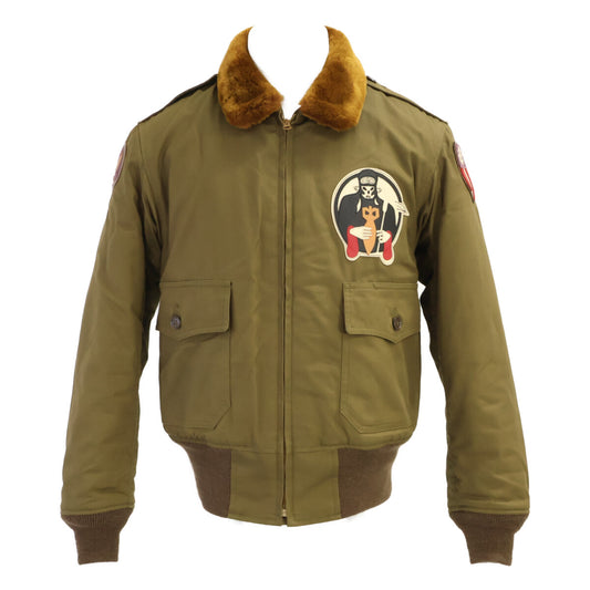 TOYS McCOY PRODUCT B-10 Fleece Lined Jacket Khaki Size 38