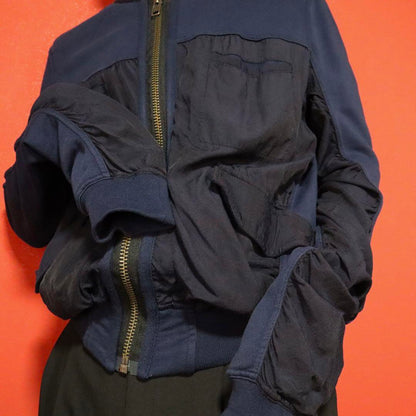 Haider Ackermann 17AW Collarless Jersey Zip Jacket Size XS