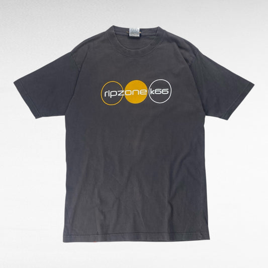 rip zone Short Sleeve T-Shirt Gray Size L