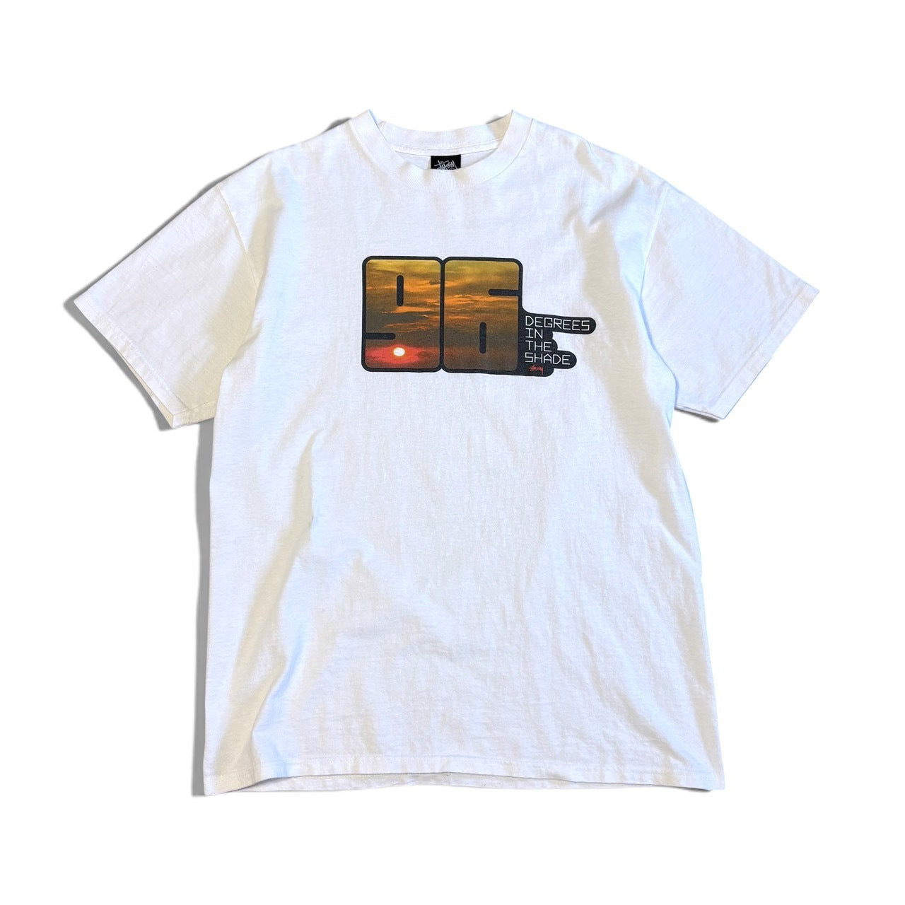Stussy 00s "96" Sunset Graphic T-Shirt Size M