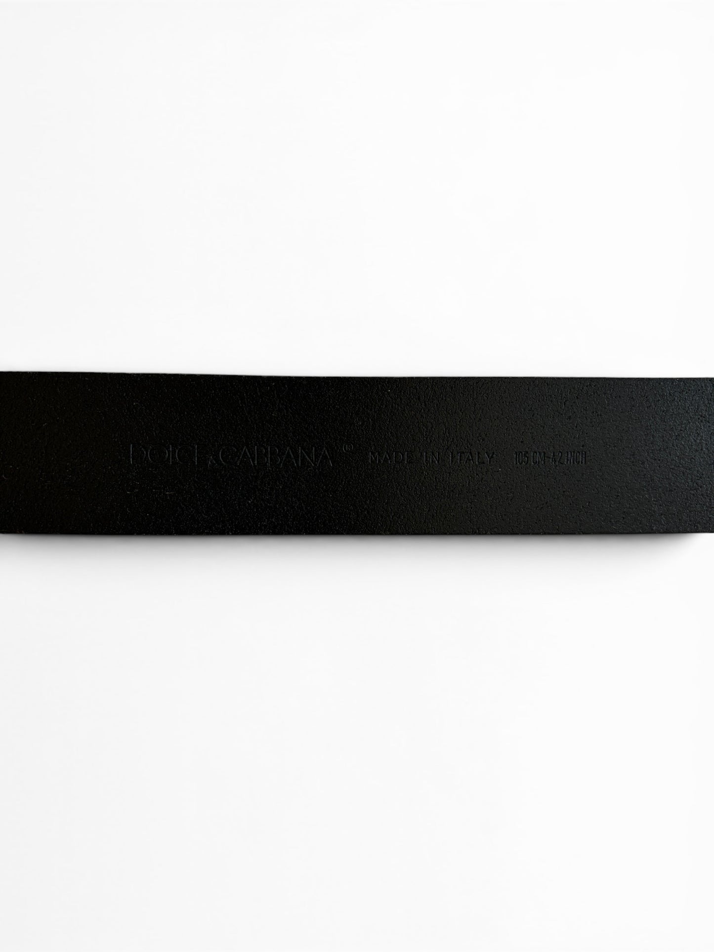 Dolce & Gabbana Black Belt