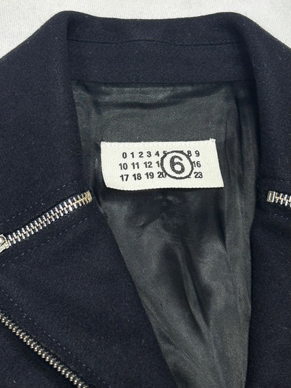 Maison Margiela F/W2006 Full Zip Navy Coat Size 42