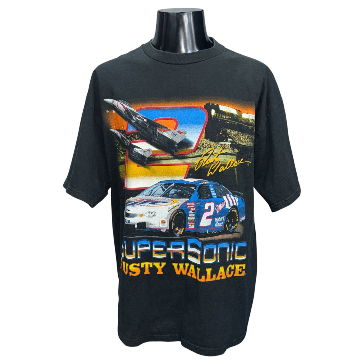 Chase Authentics 90s SUPERSONIC RUSTY WALLACE T-Shirt Size L