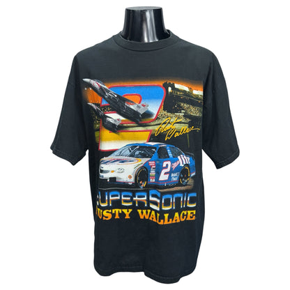 Chase Authentics 90s SUPERSONIC RUSTY WALLACE T-Shirt Size L