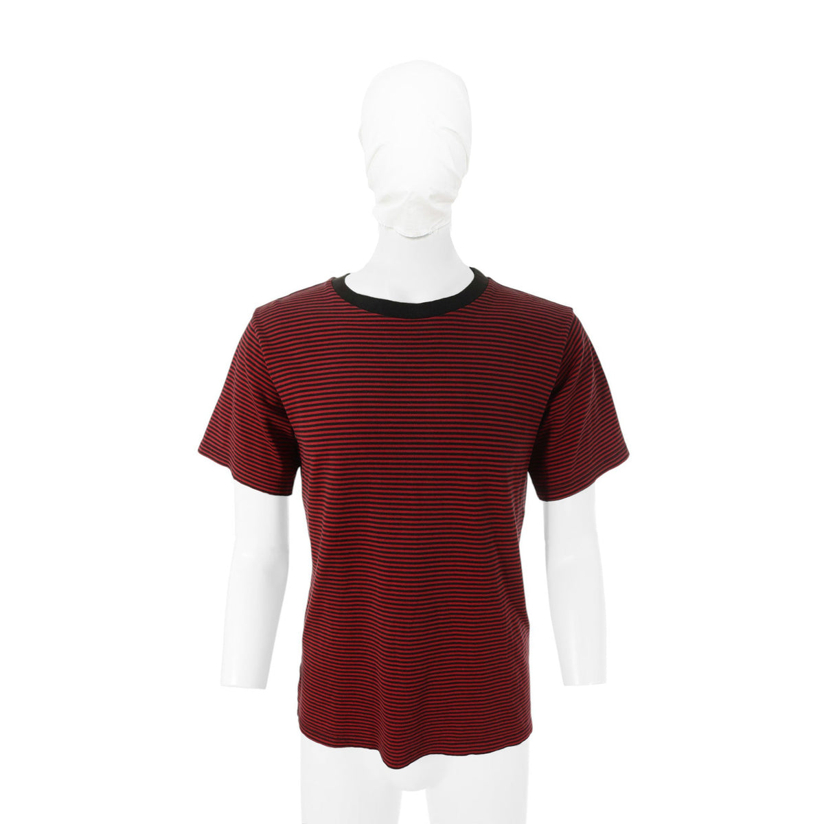 NUMBER (N)INE Red Black Cotton T-Shirt Size 2