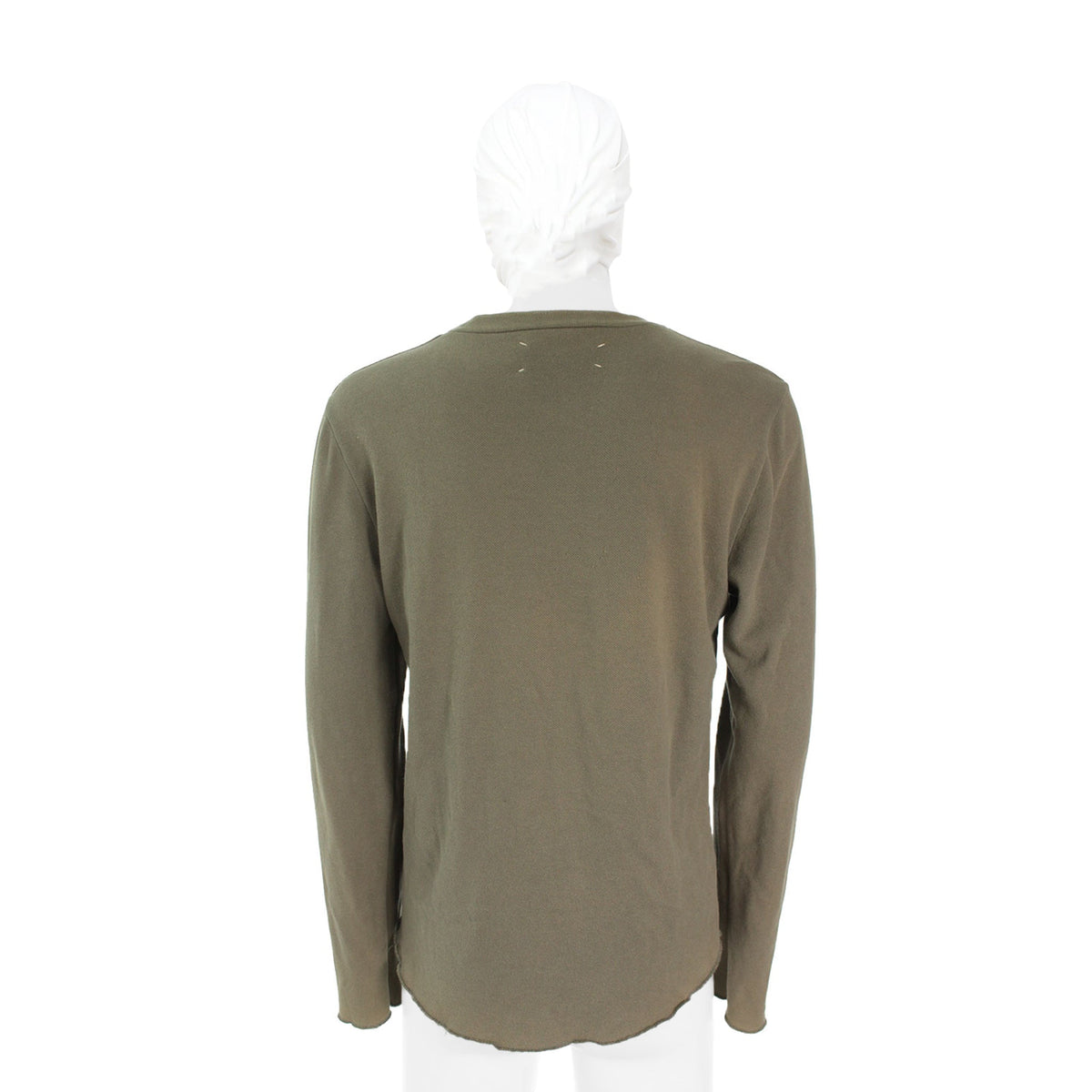 Maison Martin Margiela 2000 S/S Green Wool Shirt Size M
