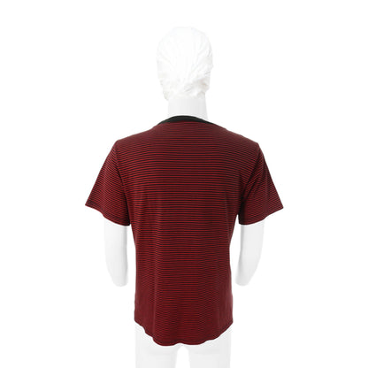 NUMBER (N)INE Red Black Cotton T-Shirt Size 2