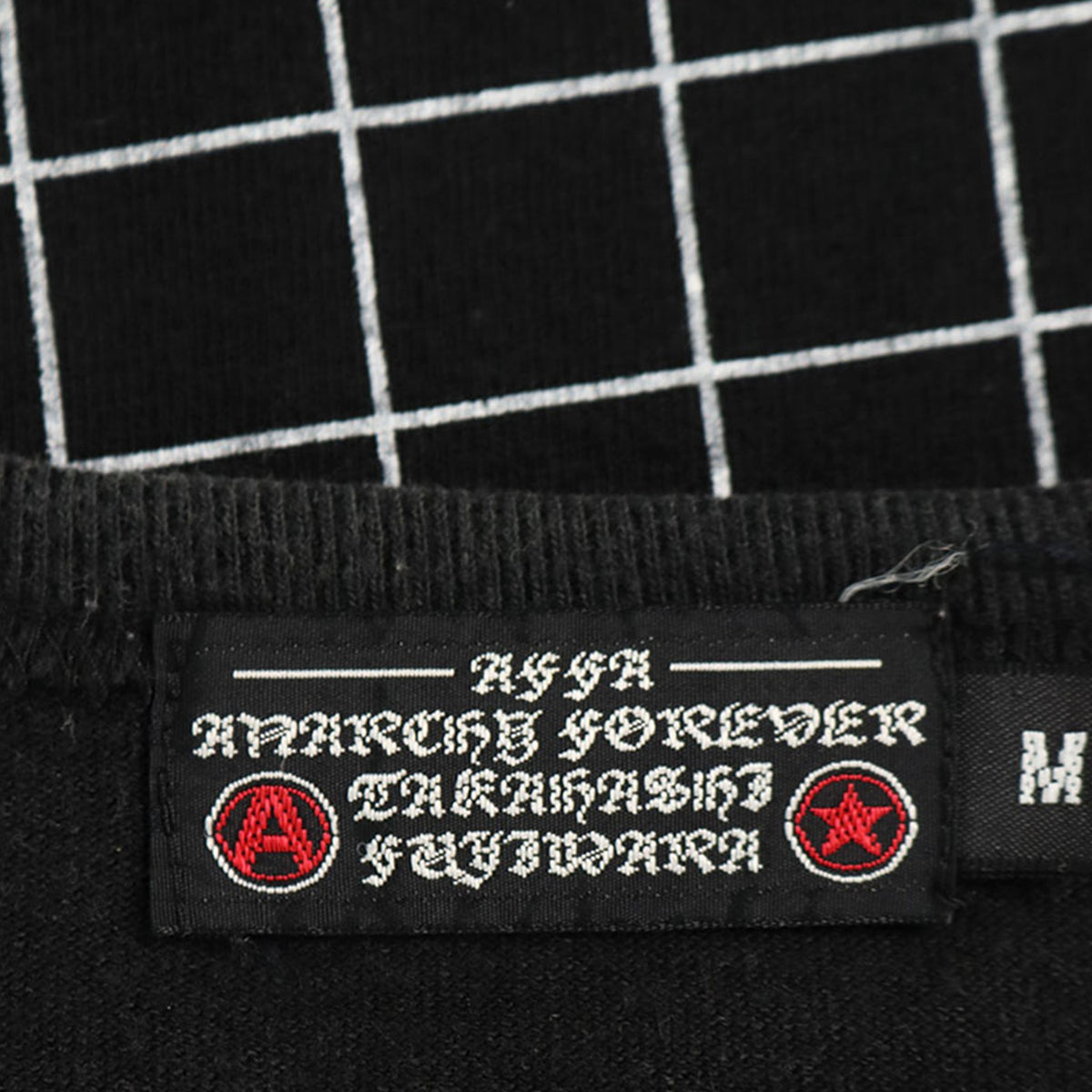 AFFA Black Cotton T-Shirt Size M