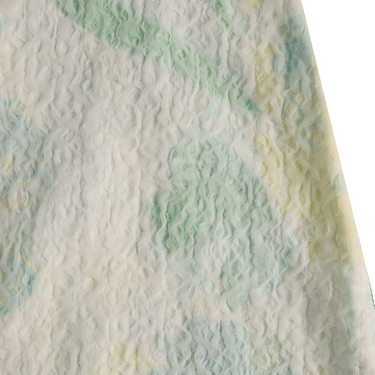 Celine LINE by Phoebe Philo White Green Blend Skirt Size 38