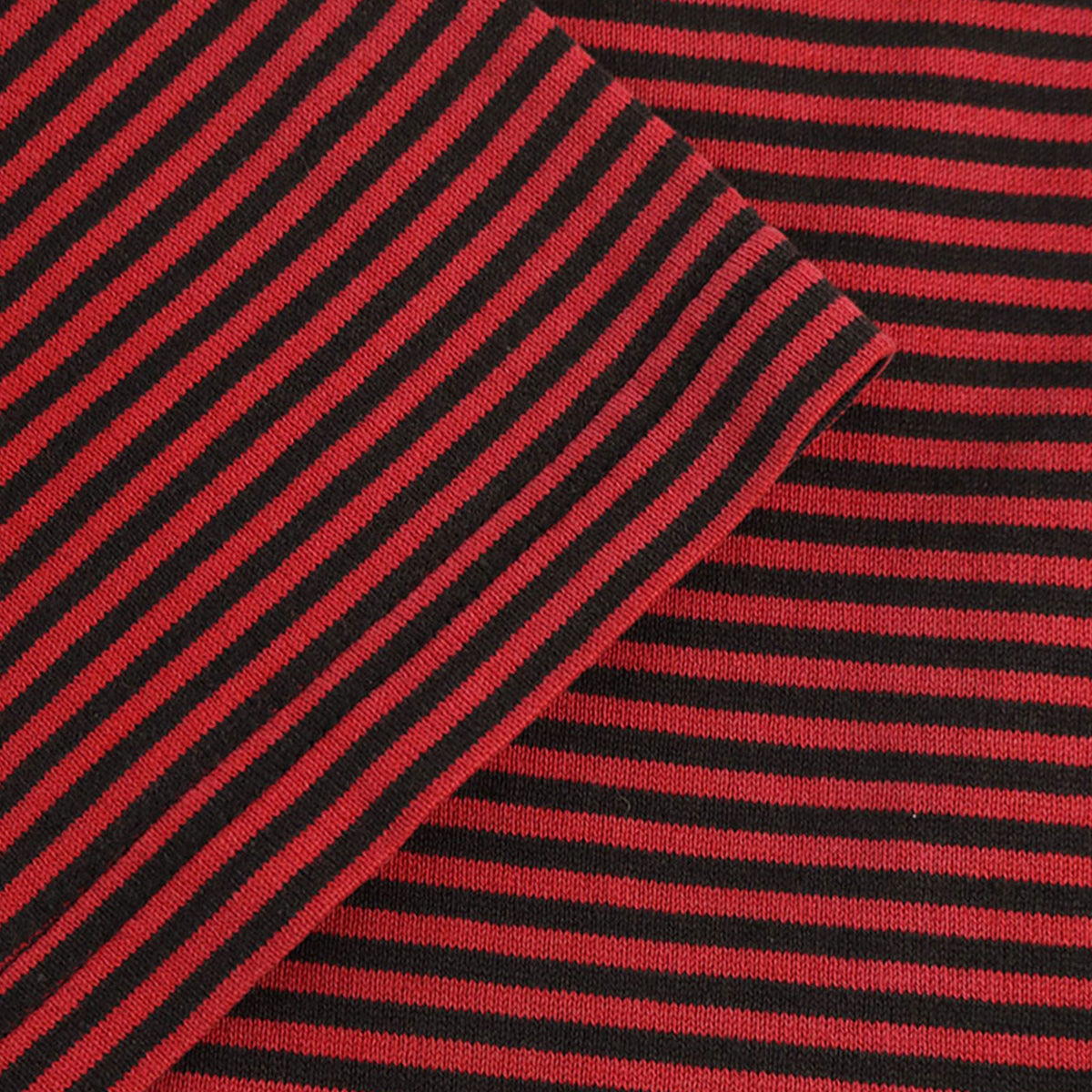 NUMBER (N)INE Red Black Cotton T-Shirt Size 2