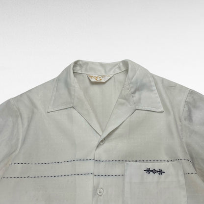 DonG Open Collar Shirt Size M