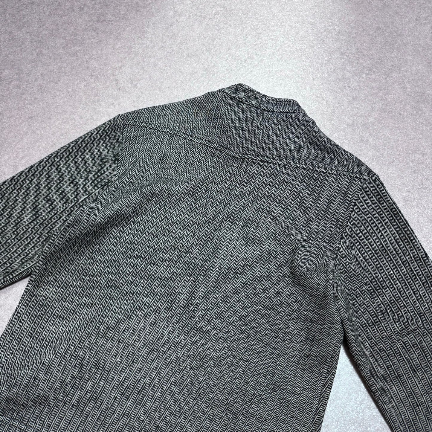 agnes b. 90s Gray Long Sleeve Shirt Size S
