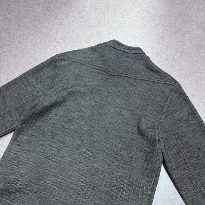 agnes b. 90s Gray Long Sleeve Shirt Size S