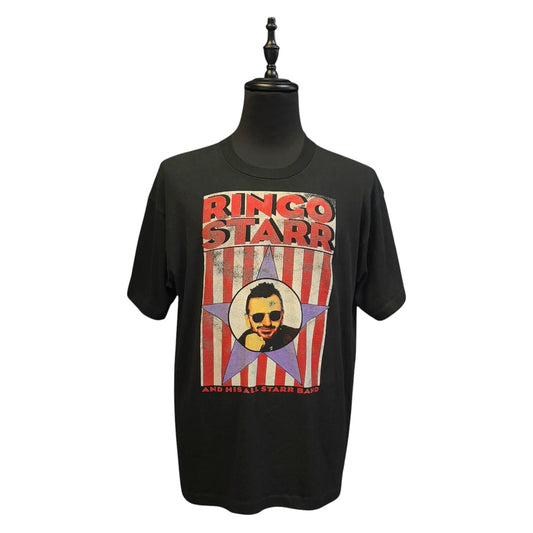 BEATLES 90s Ringo Starr Graphic Vintage T-Shirt Size XL