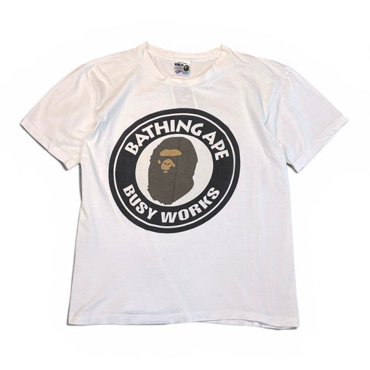 A BATHING APE 90s Circle Logo 1995 T-Shirt Size M